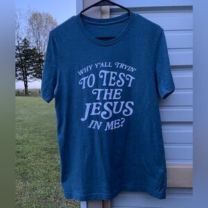 Blue Graphic T-Shirt